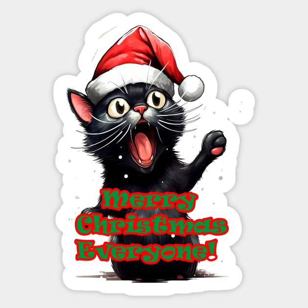 Merry Christmas Everyone! Sticker by enyeniarts